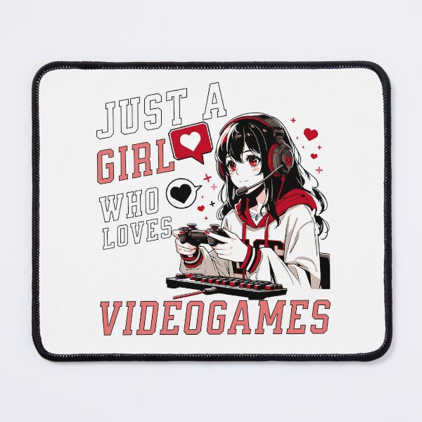 Item preview, anime girl play video games designed and sold by ShawishArt.