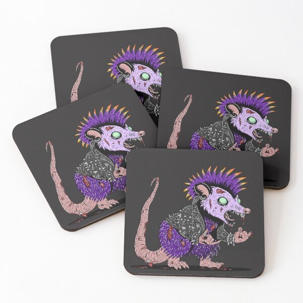 Item preview, Punk Rock Possum Zombie designed and sold by HRSCreates.