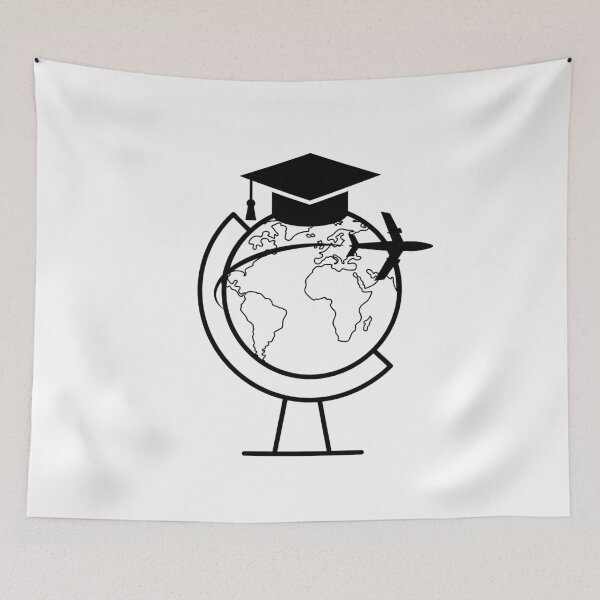Item preview, Study Aboard grafic for Students Studying Abroad designed and sold by Angie-Atelier.