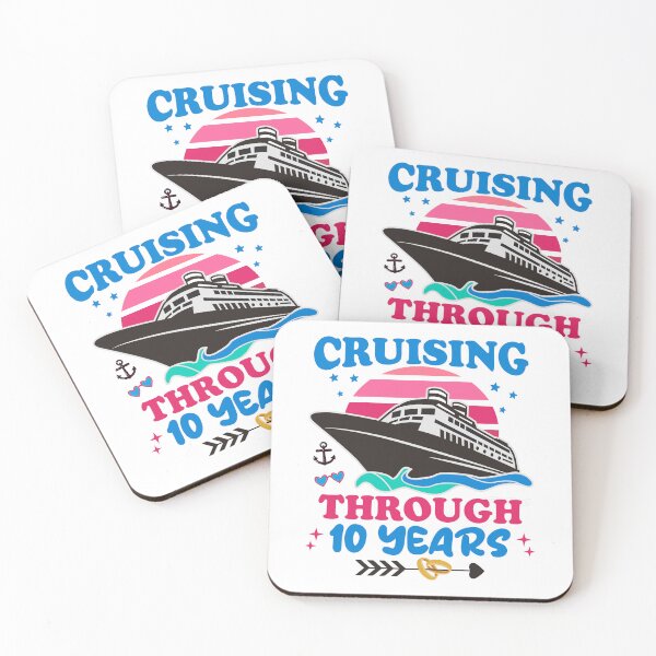 Item preview, Cruising Through 10 Years Wedding Anniversary designed and sold by HandicraftArt.