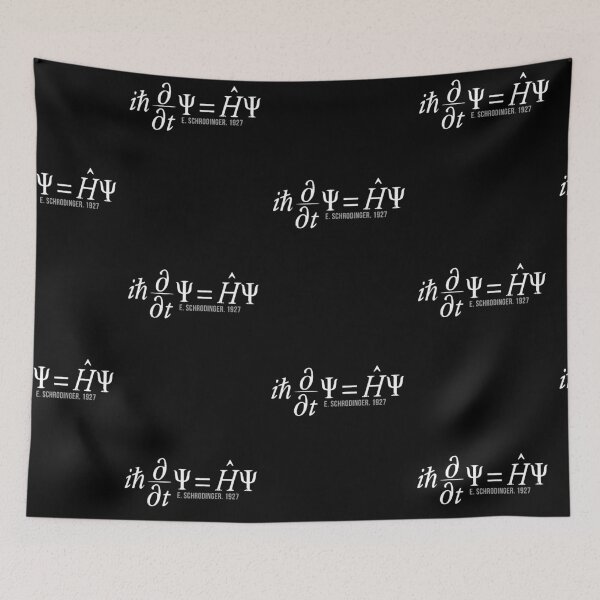 Item preview, SCHRODINGER SUBATOMIC WAVE PARTICLE EQUATION designed and sold by Madjack Tees Kiwi SuperStore.