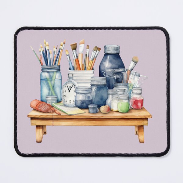 Item preview, Back to School - Art School Objects designed and sold by GiraffeCreative.