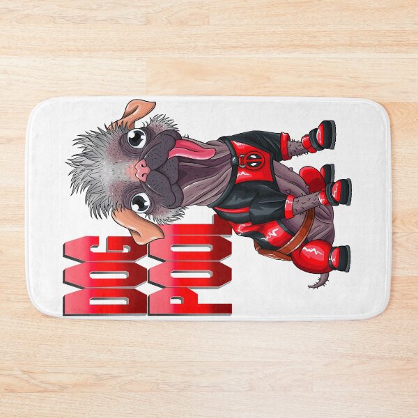 Item preview, DOGPOOOL cartoon dog designed and sold by MariaPencilArt.
