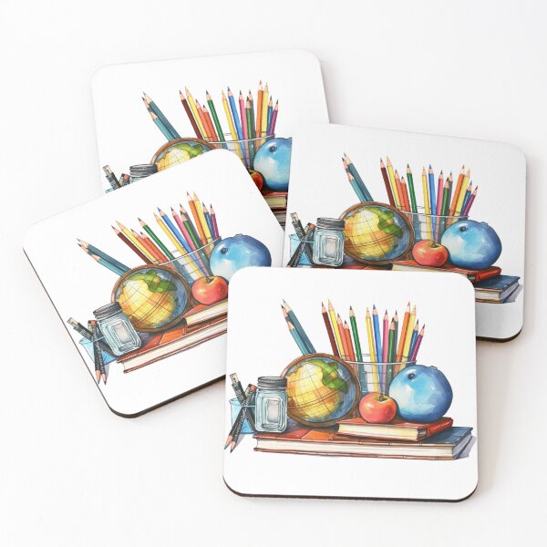 Item preview, Back to School - School Objects designed and sold by GiraffeCreative.