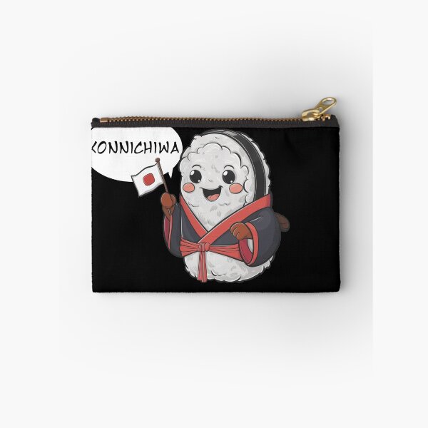 Item preview, Cute Japanese Sushi Konnichiwa designed and sold by vaxiek.