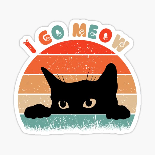 Artikel-Vorschau von Ich mache Miau, Retro-Meme, designt und verkauft von UnspokenArtist.