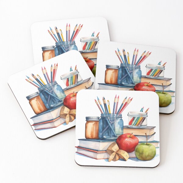 Item preview, Back to School - School Objects designed and sold by GiraffeCreative.