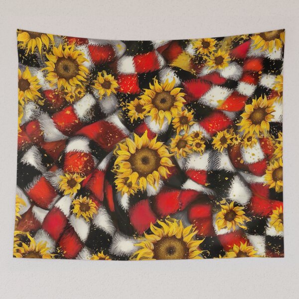 Item preview,  Sunflower Buffalo Plaid designed and sold by Tamas Das.