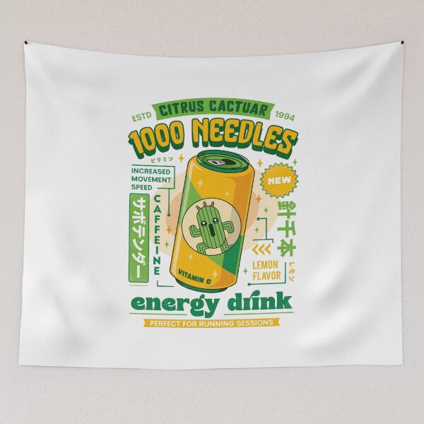 Item preview, Cactuar Energy Drink designed and sold by Lagelantee.