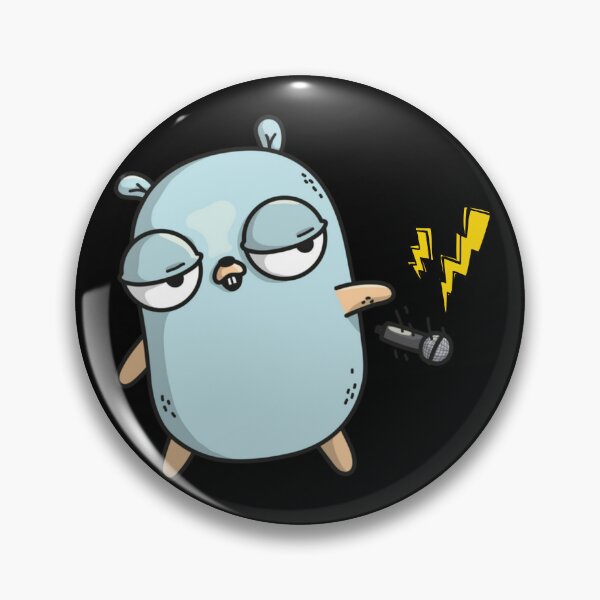 Item preview, Golang Gopher GO Lang Programming Programmer  designed and sold by Redstrawberry13.