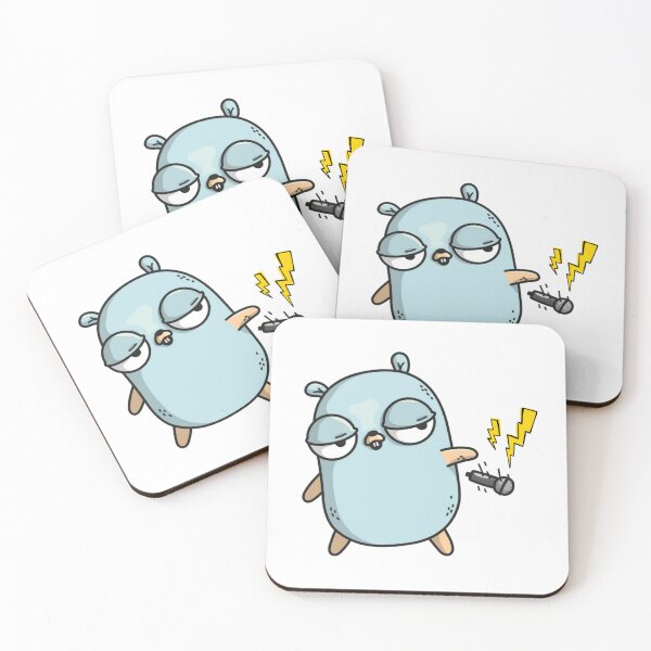 Item preview, Golang Gopher GO Lang Programming Programmer  designed and sold by Redstrawberry13.