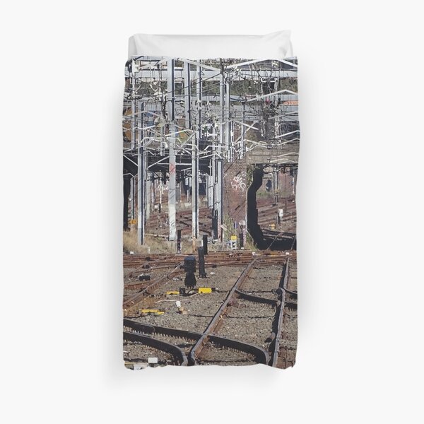 Tracks Duvet Cover