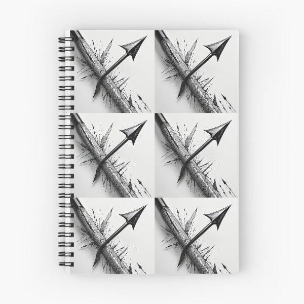 Item preview, Arte de tinta de flecha de dolor designed and sold by Burkae.