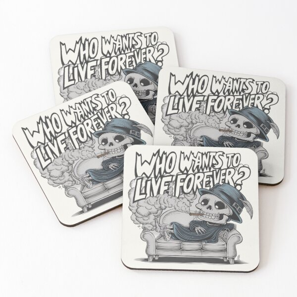 Item preview, Who wants to live forever designed and sold by Aise06.