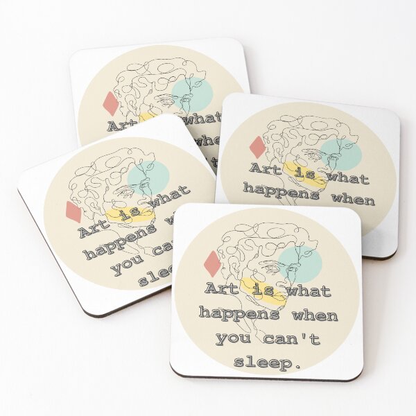 Item preview, Art is What Happens When You Can't Sleep - Creative Artwork designed and sold by Blendfactor.