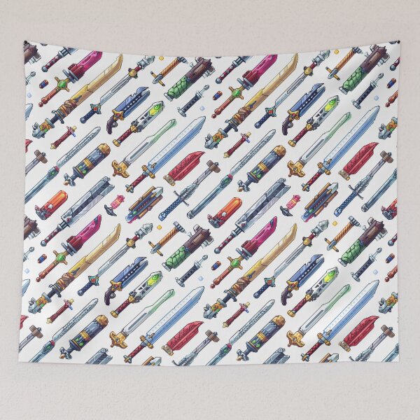 Item preview, Pixelated Sword Collection designed and sold by KazyWeeb.