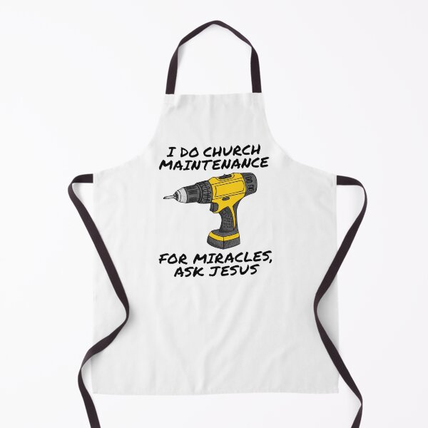 Item preview, I Do Church Maintenance, For Miracles Ask Jesus designed and sold by doodlerob.