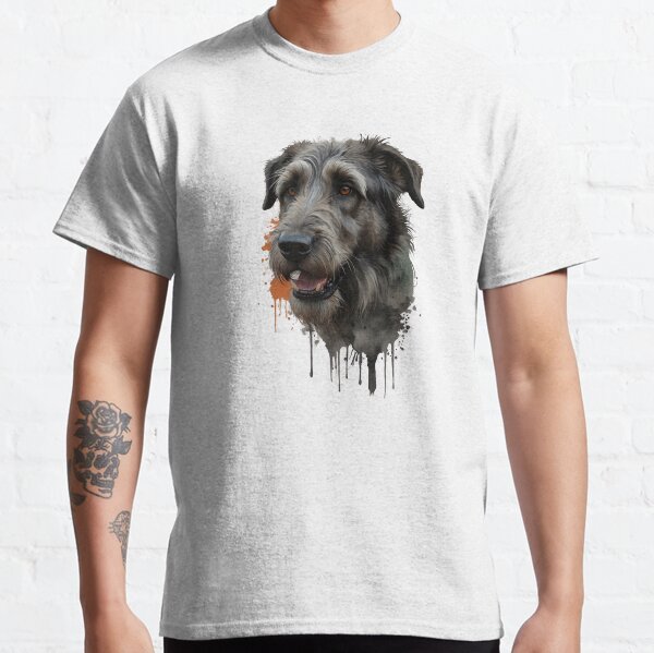 Item preview, Regal Irish Wolfhound Portrait: Strength and Grace designed and sold by ToonTailsStudio.