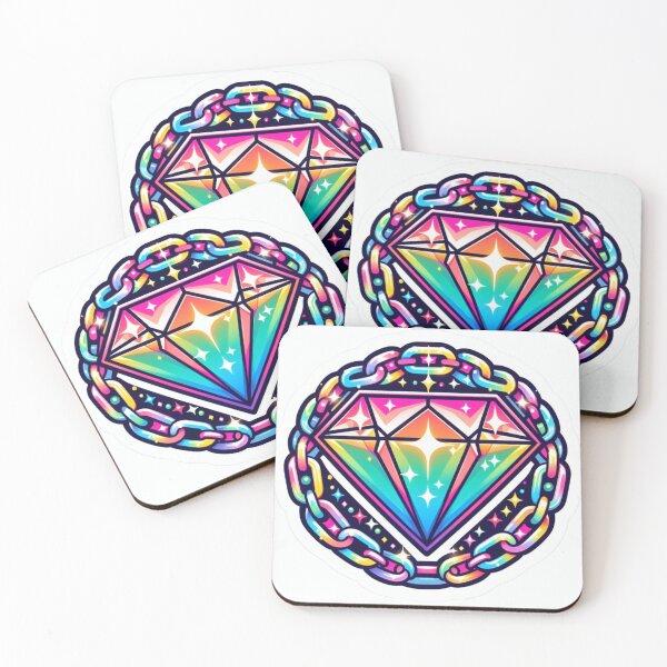 Item preview, Diamond Chain Colorful Limited Edition designed and sold by KTGim.