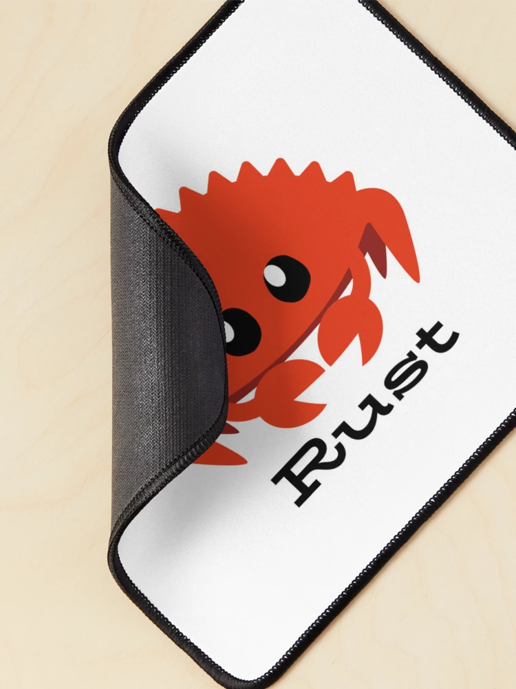 Thumbnail 2 of 5, Mouse Pad, Rust Programming Language designed and sold by Redstrawberry13.