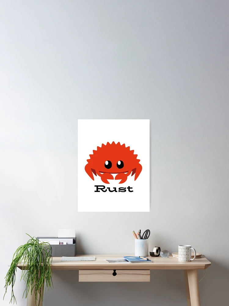 Thumbnail 2 of 3, Poster, Rust Programming Language designed and sold by Redstrawberry13.