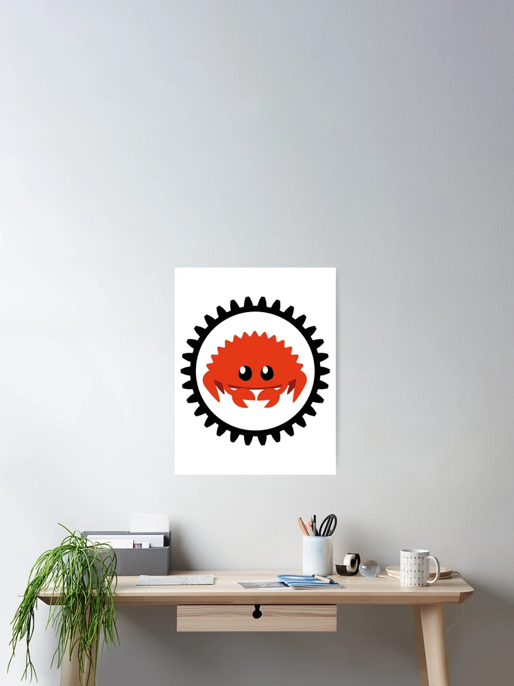 Thumbnail 2 of 3, Poster, Rust Programming Language designed and sold by Redstrawberry13.