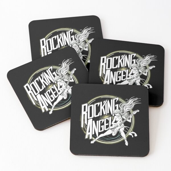 Item preview, ROCKING ANGELS: Heavenly Rebellion with Guitars designed and sold by SplashTastic.