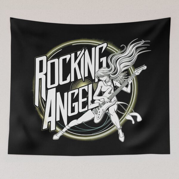 Item preview, ROCKING ANGELS: Heavenly Rebellion with Guitars designed and sold by SplashTastic.
