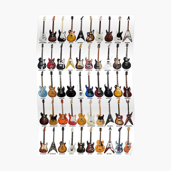 Guitar Legends Poster