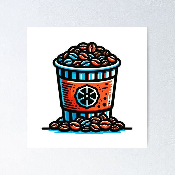 Item preview, Coffee in a cardboard cup designed and sold by 0penvimark.