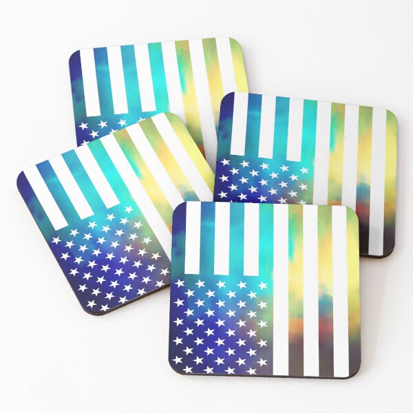 Item preview, American Flag - Bright Colors - Flag designed and sold by DreamersPlan.