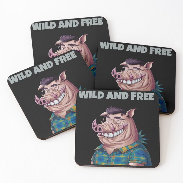 Item preview, Wild and free man designed and sold by JAGA-ALIME.
