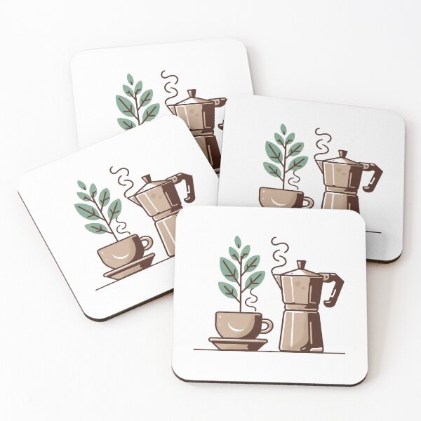 Item preview, Coffee Moka pot designed and sold by IshwariHakari.