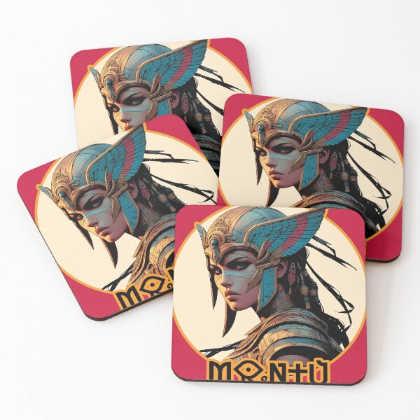 Item preview, Montu the falcon-god of war designed and sold by Greenbessela.