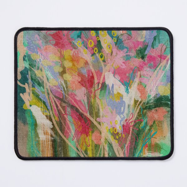 Item preview, Wandering Wildflowers / Contemporary Floral Abstract Nature Art designed and sold by FeralLaFemme.