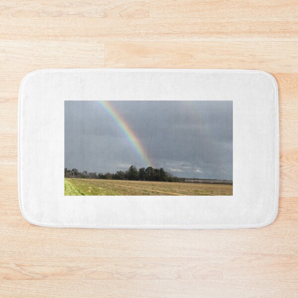 Item preview, Rainbow over a field  designed and sold by maventalk.
