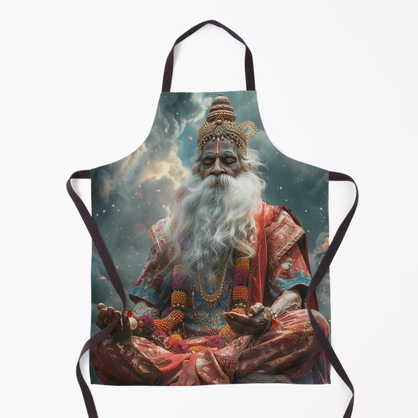 Item preview, Modern Art of Hindu God Brahma designed and sold by All Souls Dream.