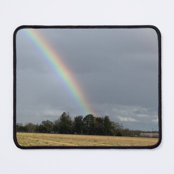 Item preview, Rainbow over a field  designed and sold by maventalk.