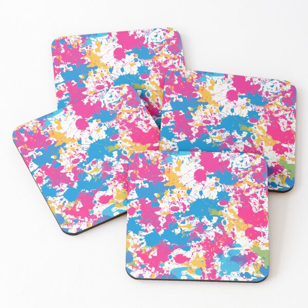 Item preview, Vibrant Paint Splash Pattern designed and sold by Windy-market.