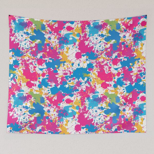 Item preview, Vibrant Paint Splash Pattern designed and sold by Windy-market.