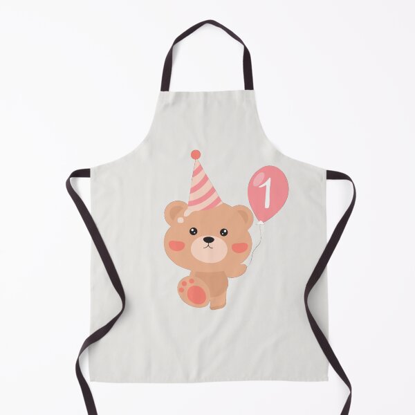 Item preview, Baby boy bear first birthday hold balloon designed and sold by Fa5ad.