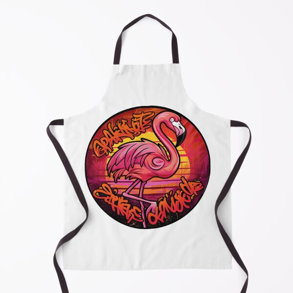 Item preview, fiery flamingo and the sunset designed and sold by JurekWoyArt.