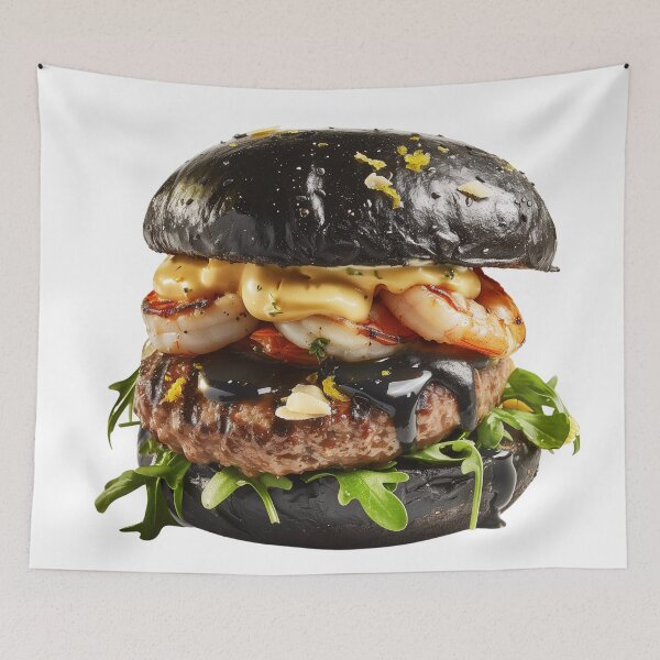 Item preview, Squid Ink Surf & Turf - Banging Burger Series designed and sold by Swayzdesigns.