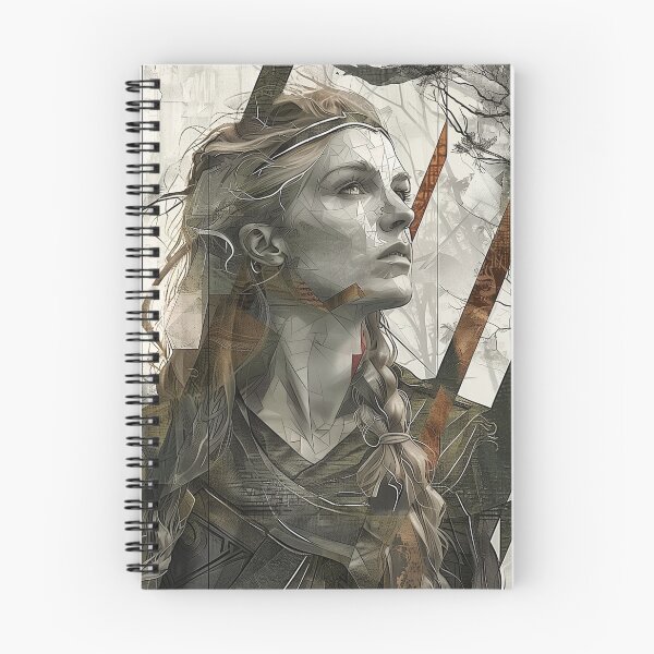 Item preview, Abstract Modern Art of Goddess Frigg designed and sold by All Souls Dream.