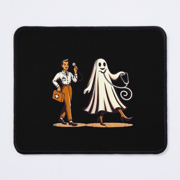 Item preview, Funny Doctor Nurse Geriatric Nurse Halloween Ghost designed and sold by LuminOrb.