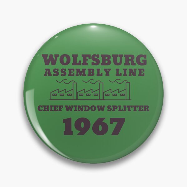 Artikelvorschau, Wolfsburger Montagebandchef Window Splitter entworfen und verkauft von GrufTee.