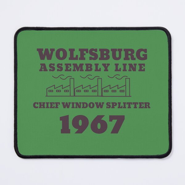 Item preview, Wolfsburg Assembly Line Chief Window Splitter designed and sold by GrufTee.