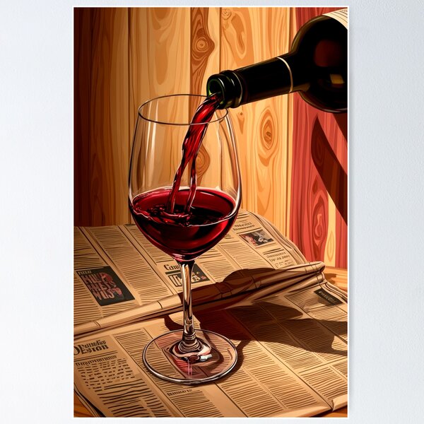 Item preview, Wine Wall Art designed and sold by TheRealEssence.