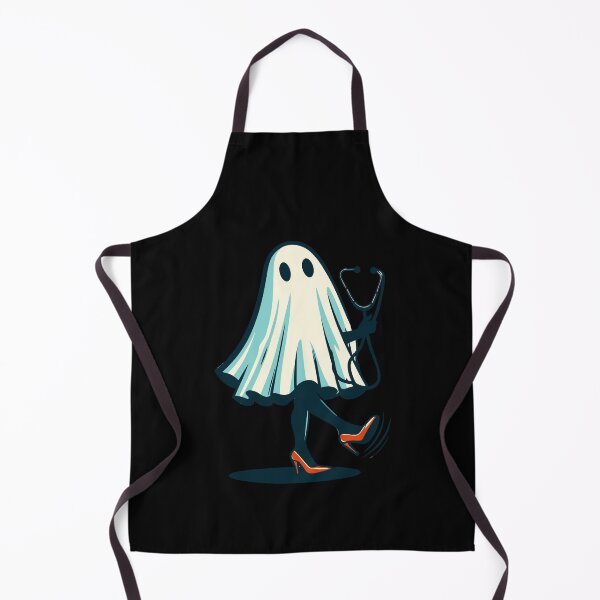 Item preview, Funny Nurse Geriatric Nurse Halloween Ghost designed and sold by LuminOrb.