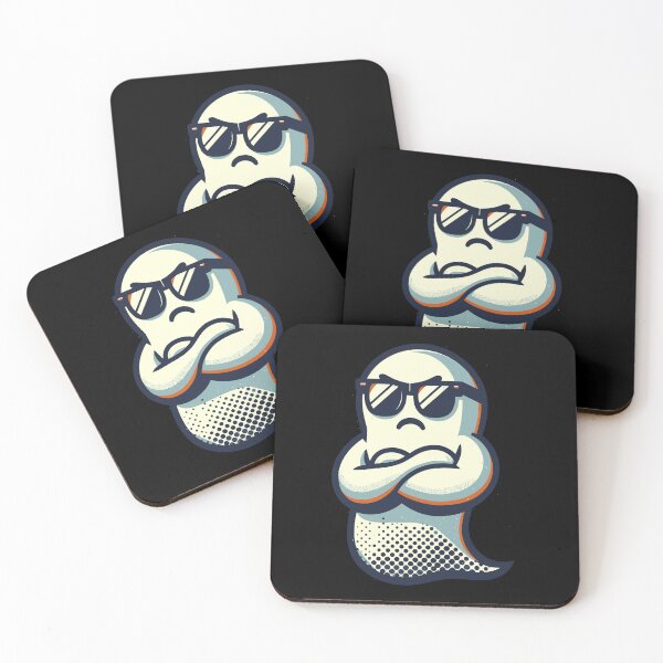 Item preview, Cool Ghost Vintage Art Style Funny Halloween Party designed and sold by LuminOrb.
